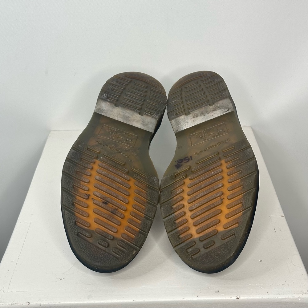 🔴 SOLD Doc Dr Martens Air Wair Shoes Patent Shiny Leather Oxford 10084 Bronzed - Picture 5 of 9